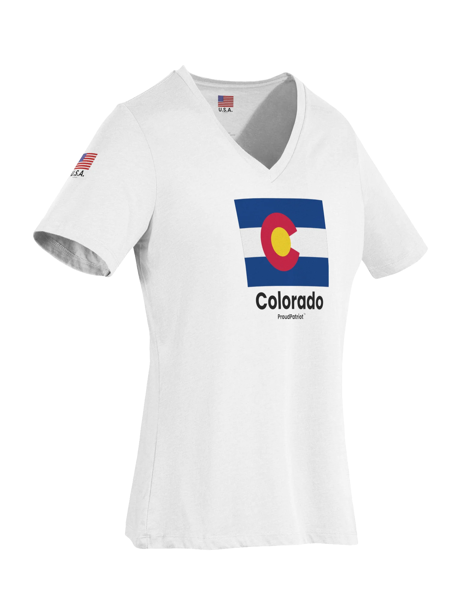 Colorado Women's Relaxed V-Neck T-Shirt product image (2)