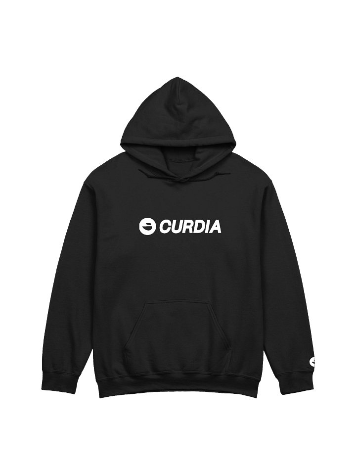 Curdia White Brand Embroidered Hoodie product image (1)