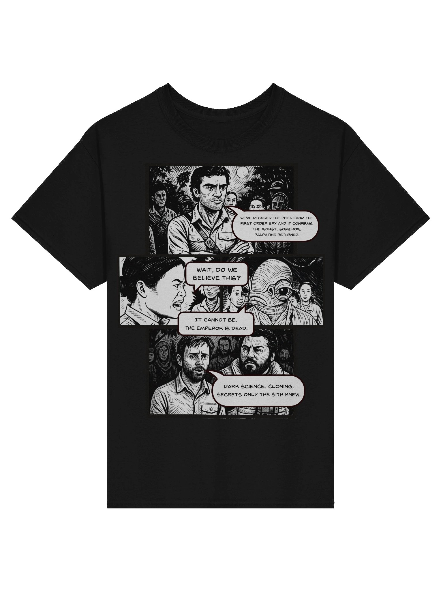 Star Wars inspired Somehow, Palpatine Returned Scene Tee product image (1)