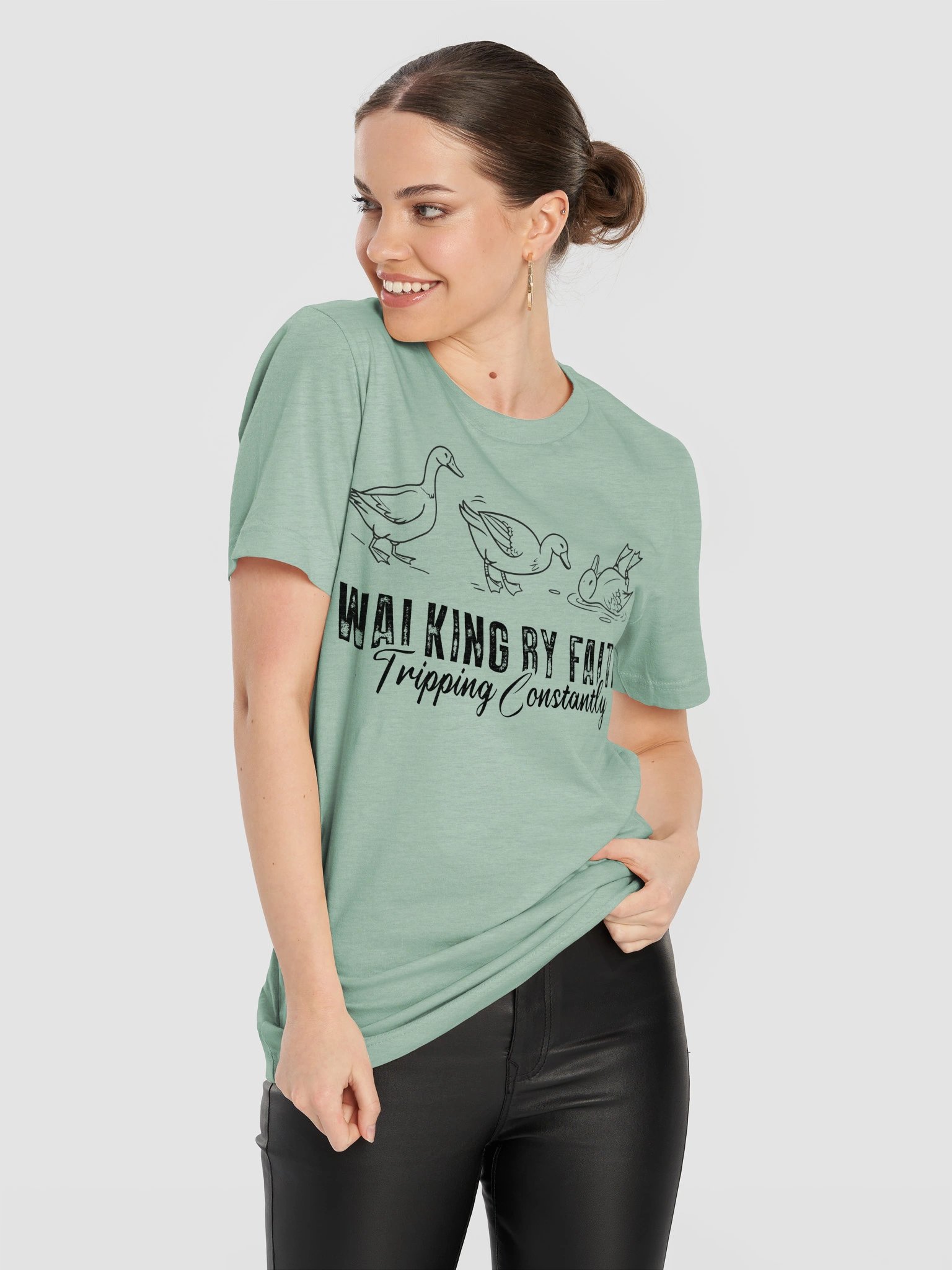 Walking By Faith Goose Tee product image (41)