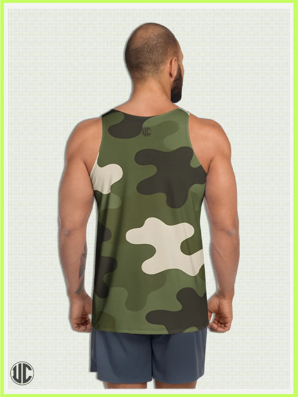 Becker’s Modern Camo – Men’s Tank Top product image (2)