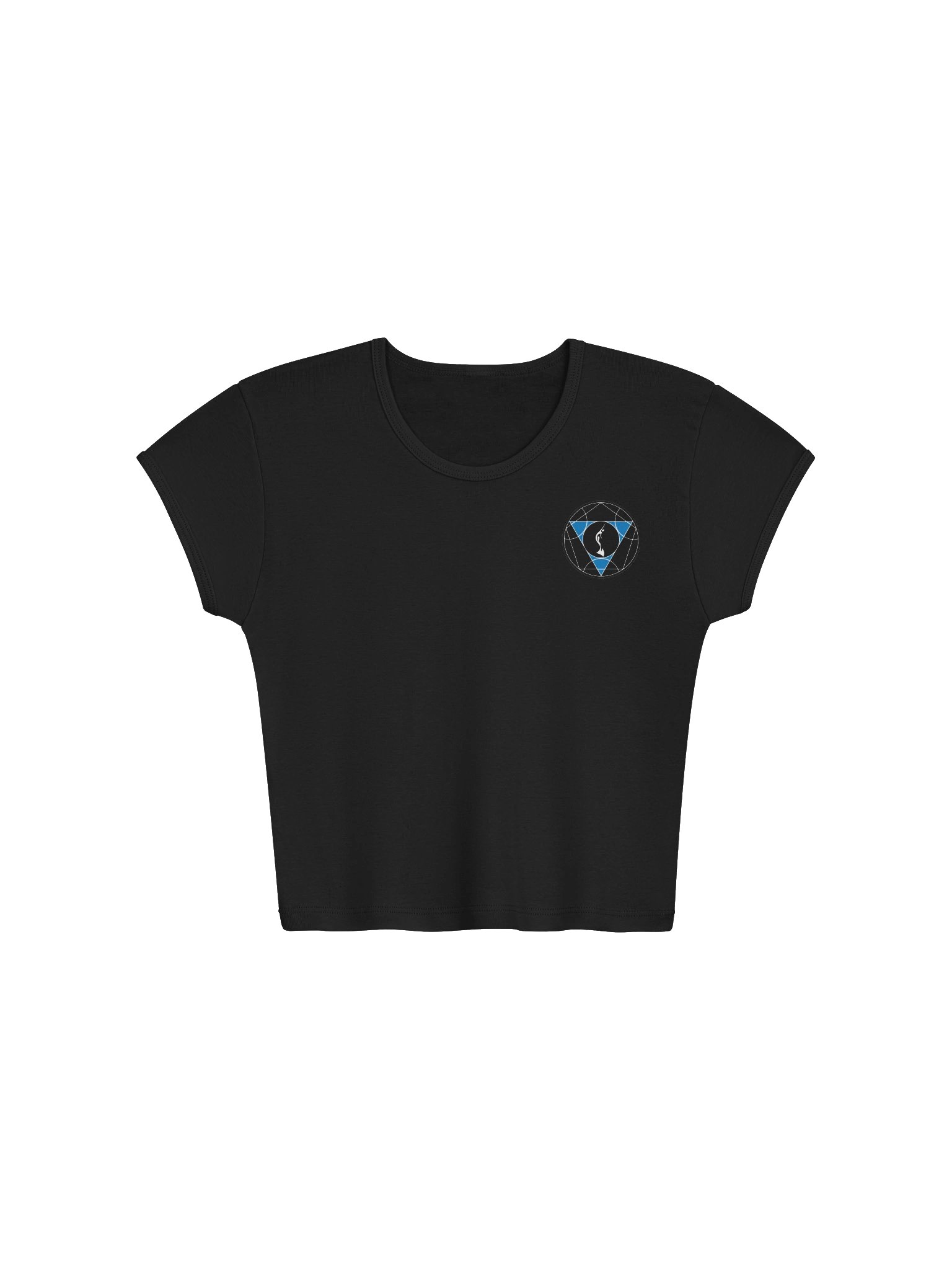 Blue Alchemy Women’s Ribbed Crop Tee product image (1)