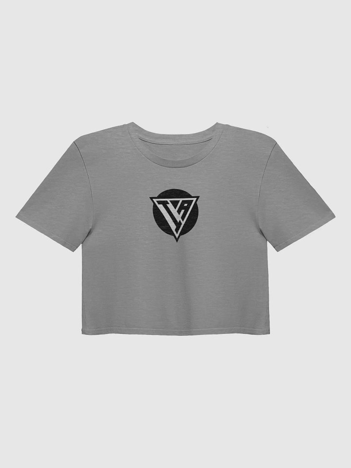 ItsAssa Women Crop Tee Black and White Logo product image (1)