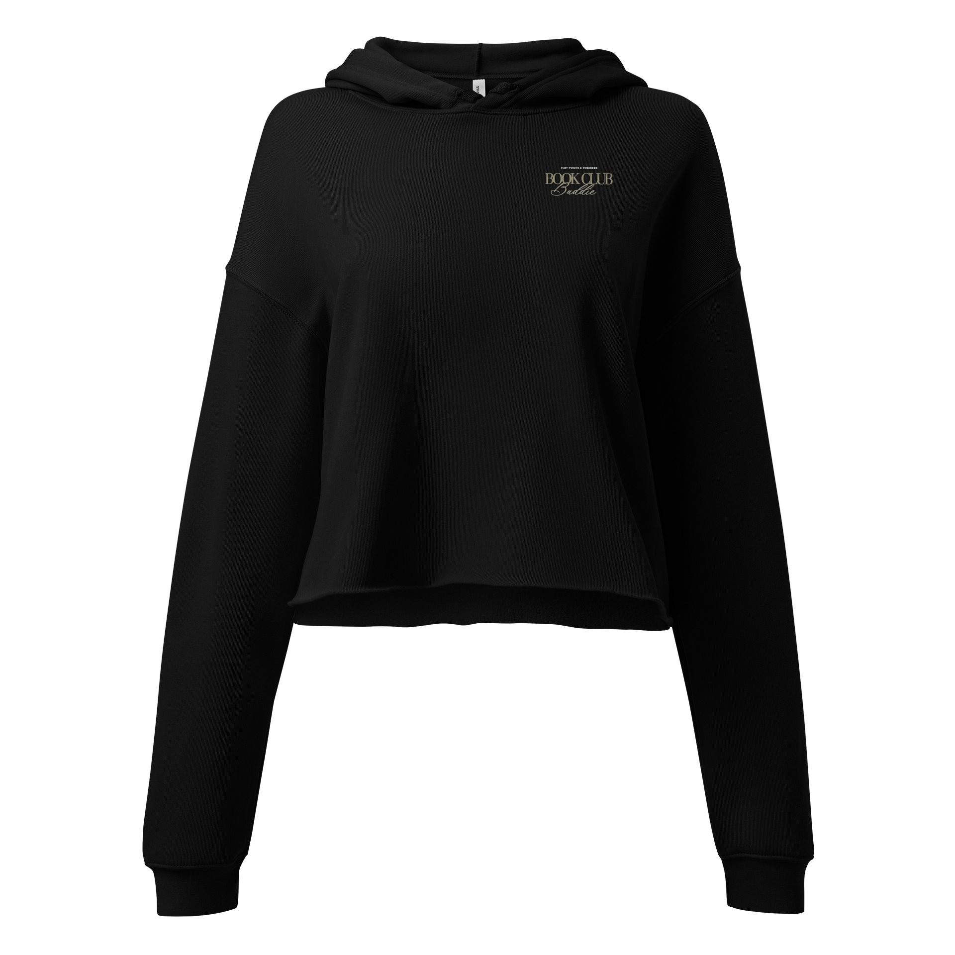 The "Midnight Chapter" Cropped Hoodie product image (1)