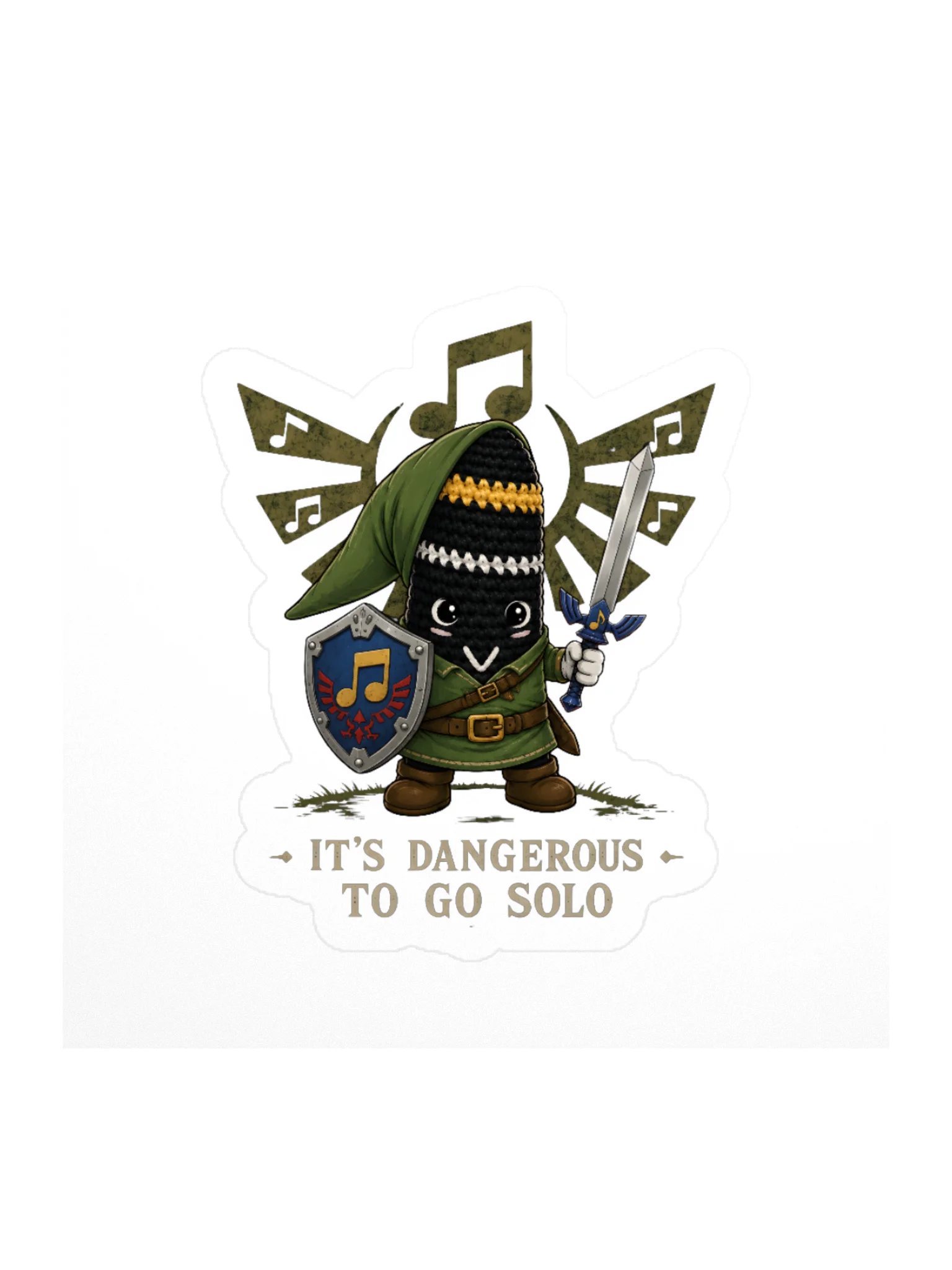 Hero of the Woodwinds Sticker (Toney Edition) product image (1)