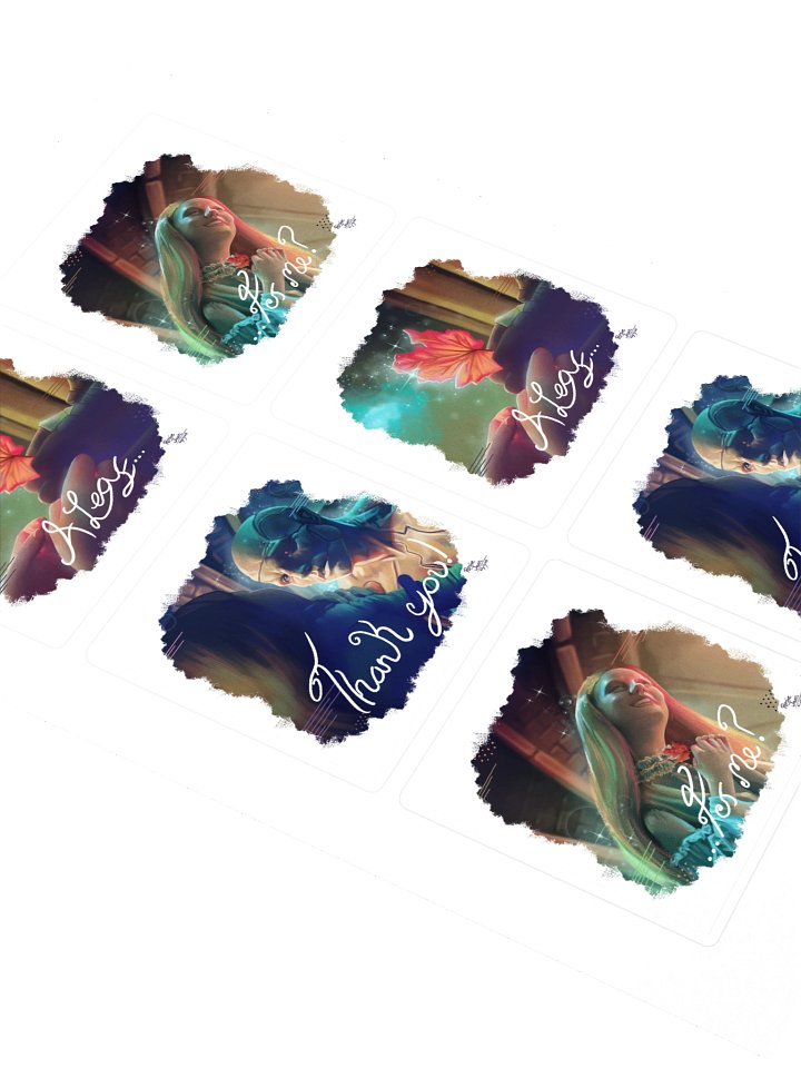 A Leaf for me? [Stickers x2] product image (2)