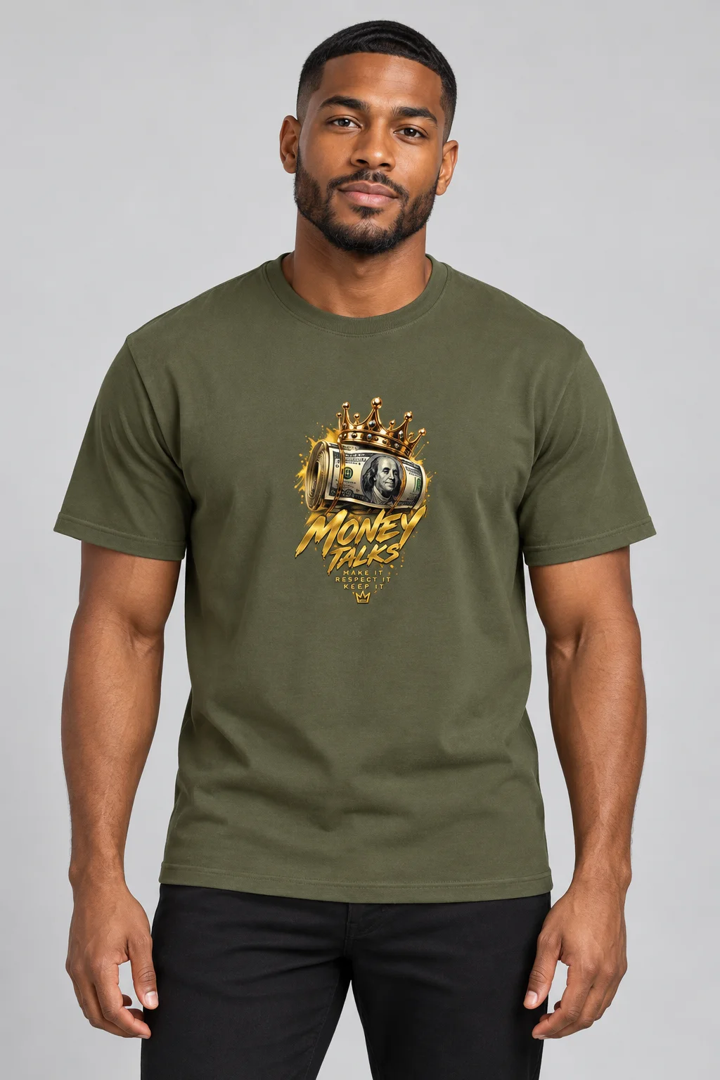 Money Talks Crown Graphic Tee product image (21)