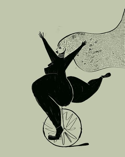 #bikeride #freedom #happy #draw #doodle #illustration #sketch #park #free #wind #digitalart
