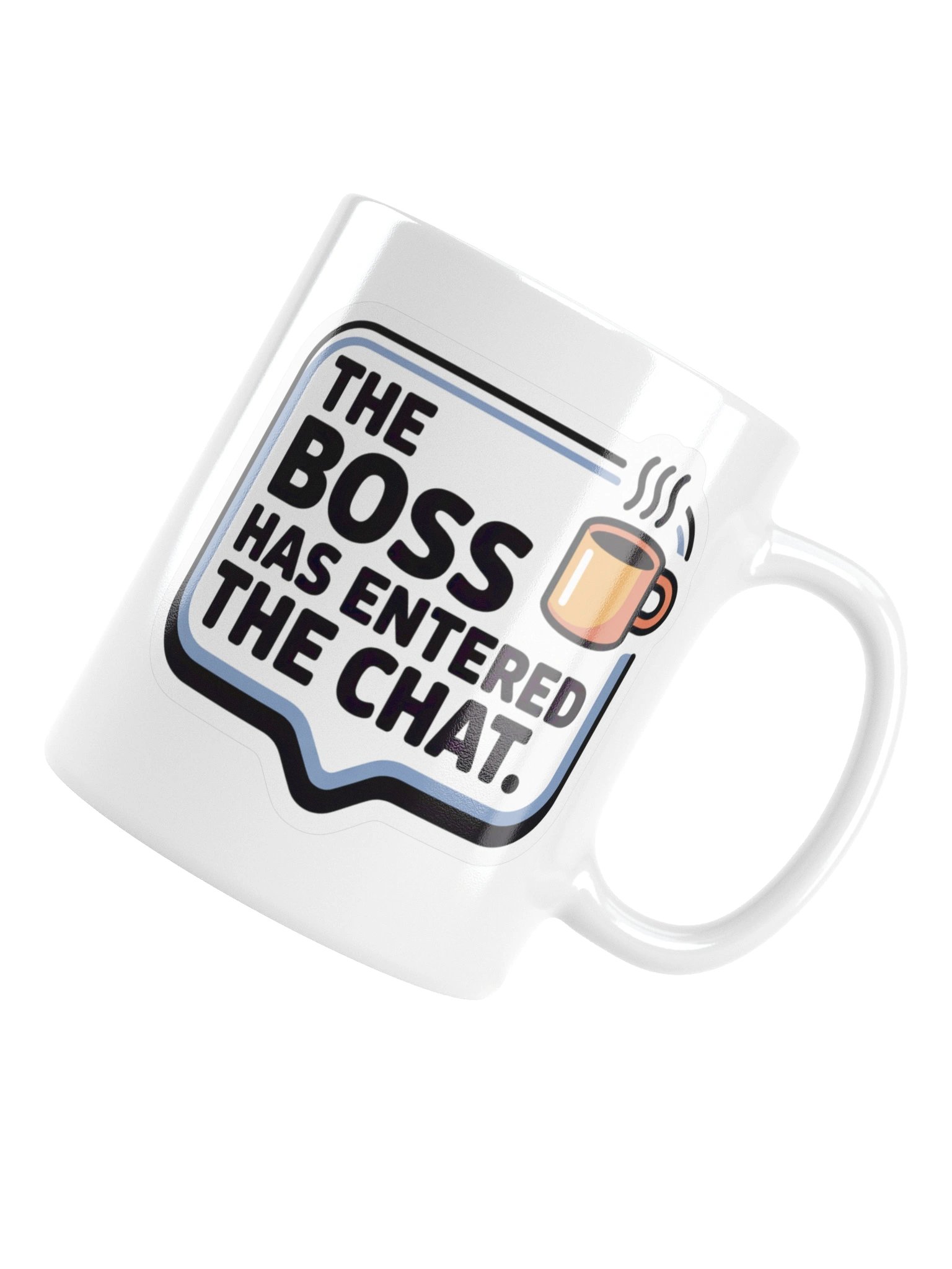 The Boss Has Entered the Chat Coffee Mug – Funny Gift for Managers product image (16)