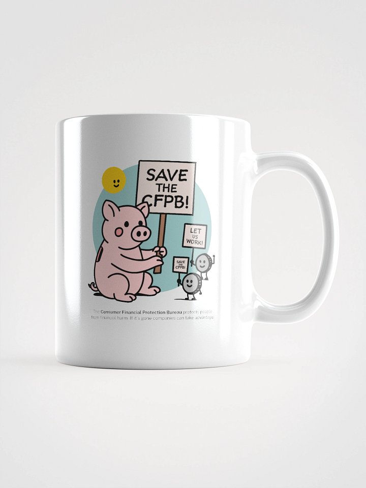 CFPB Piggy Bank Picket Mug product image (1)
