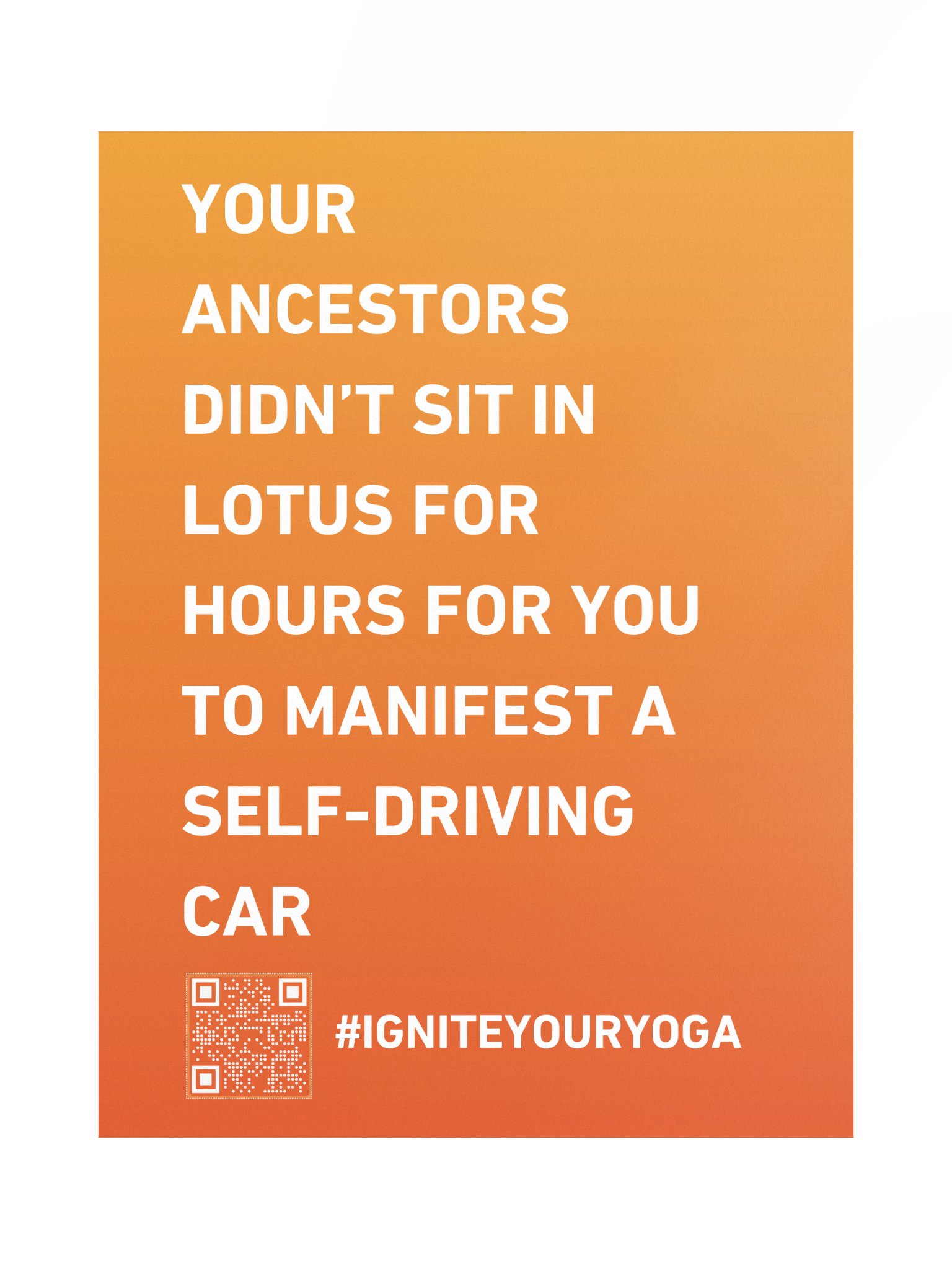 Manifest a Self-Driving Car Poster product image (1)