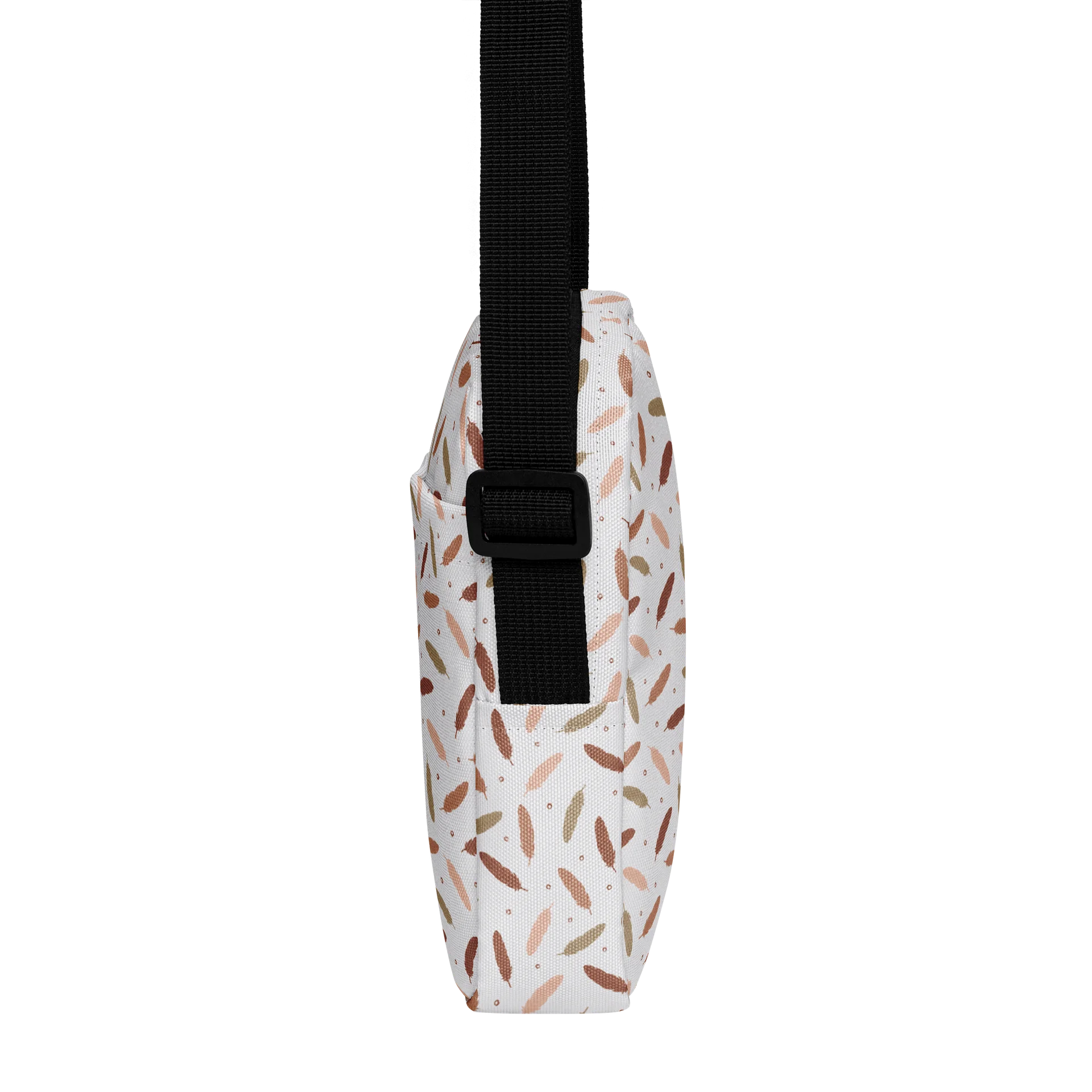 Mocha Mousse Feathers Crossbody Bag product image (2)