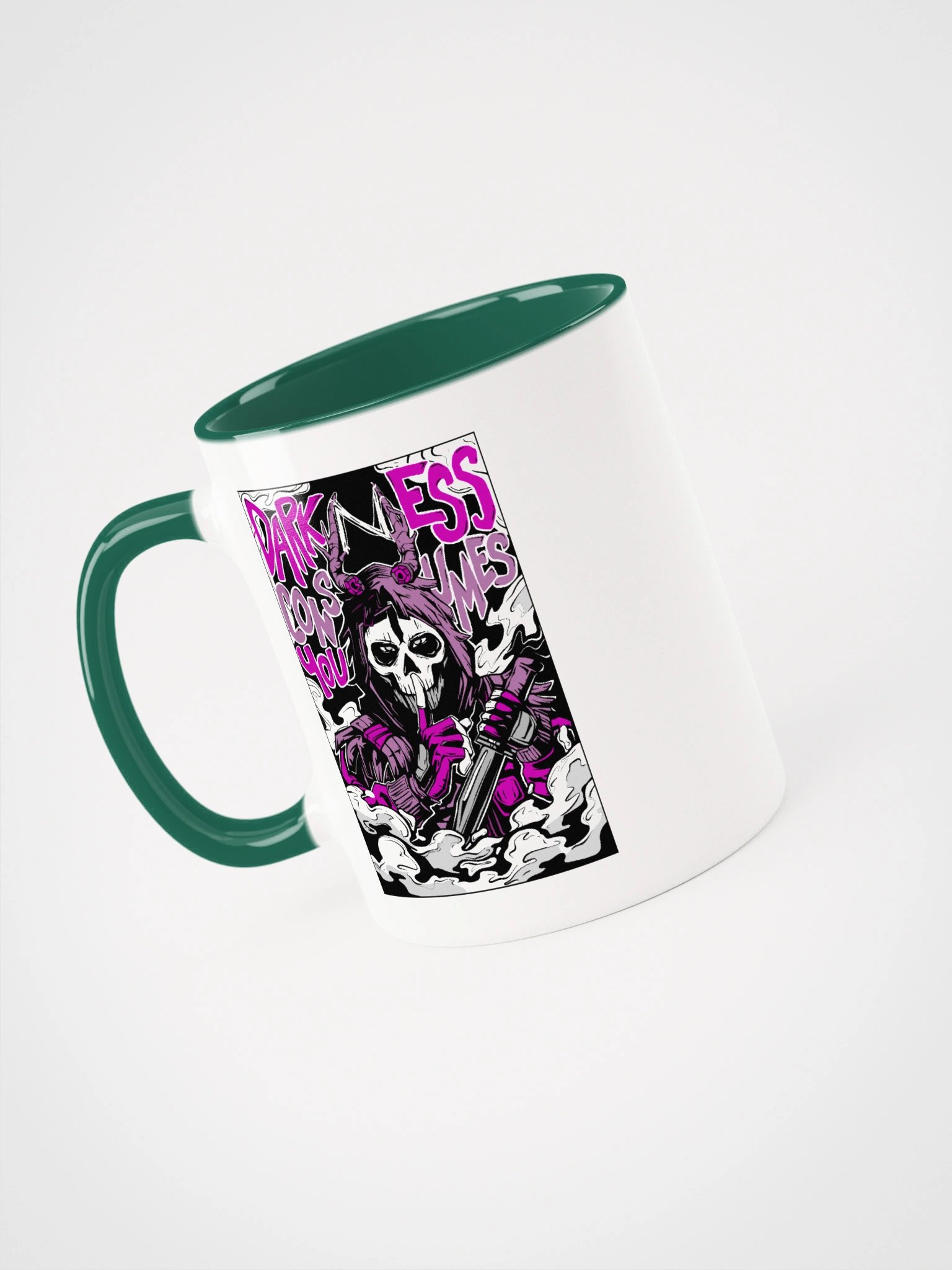 Inside Pink Green Duo Darkness Mug product image (3)