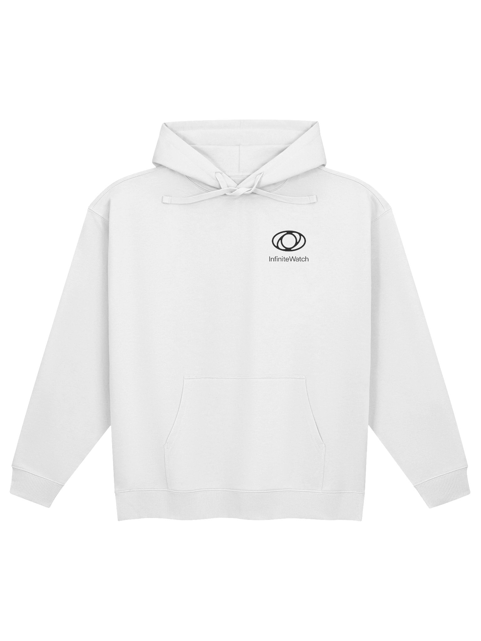 InfiniteWatch White Hoddie product image (1)