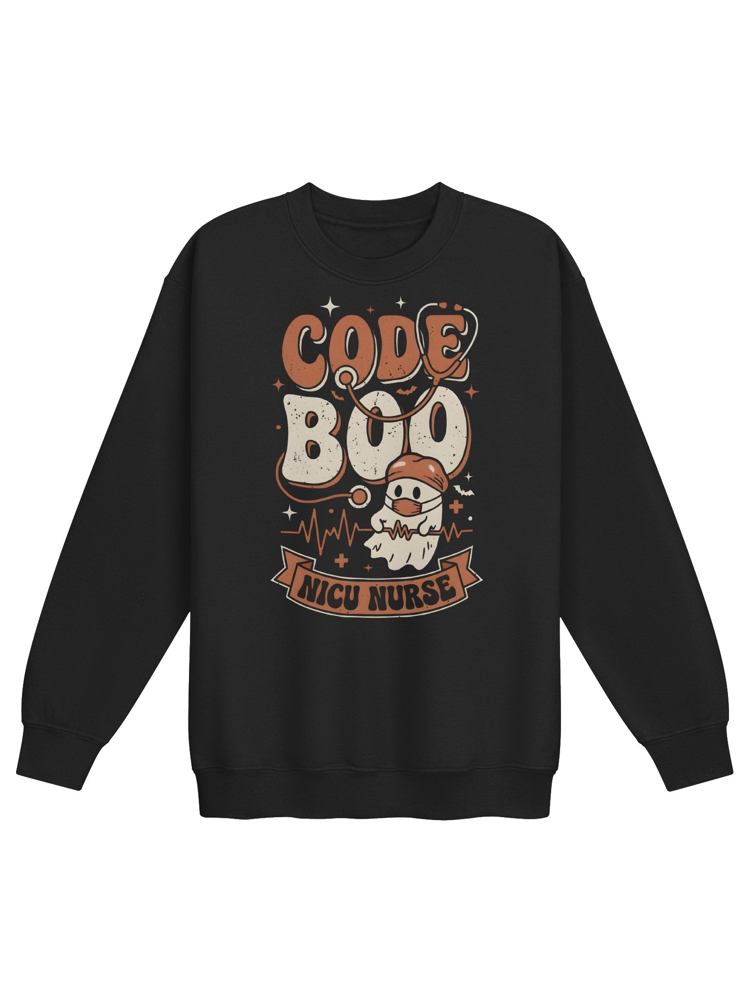 Code Boo NICU Nurse Youth Sweatshirt product image (1)