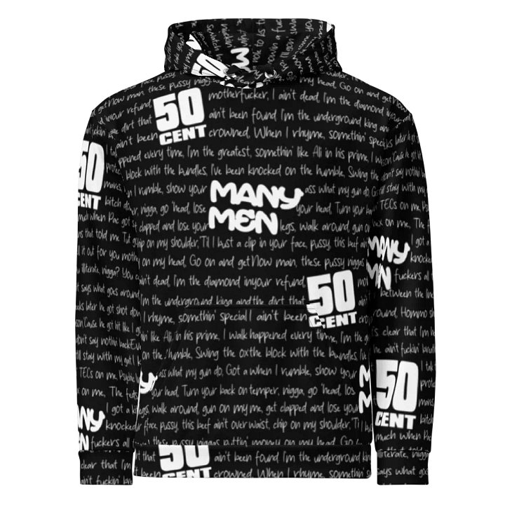 Many Men - 50 Cent - BLACK - Unisex Hoodie product image (2)