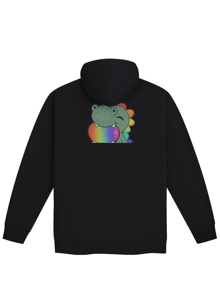 Rainbow Zilla Remastered Heart Emote Hoodie product image (2)