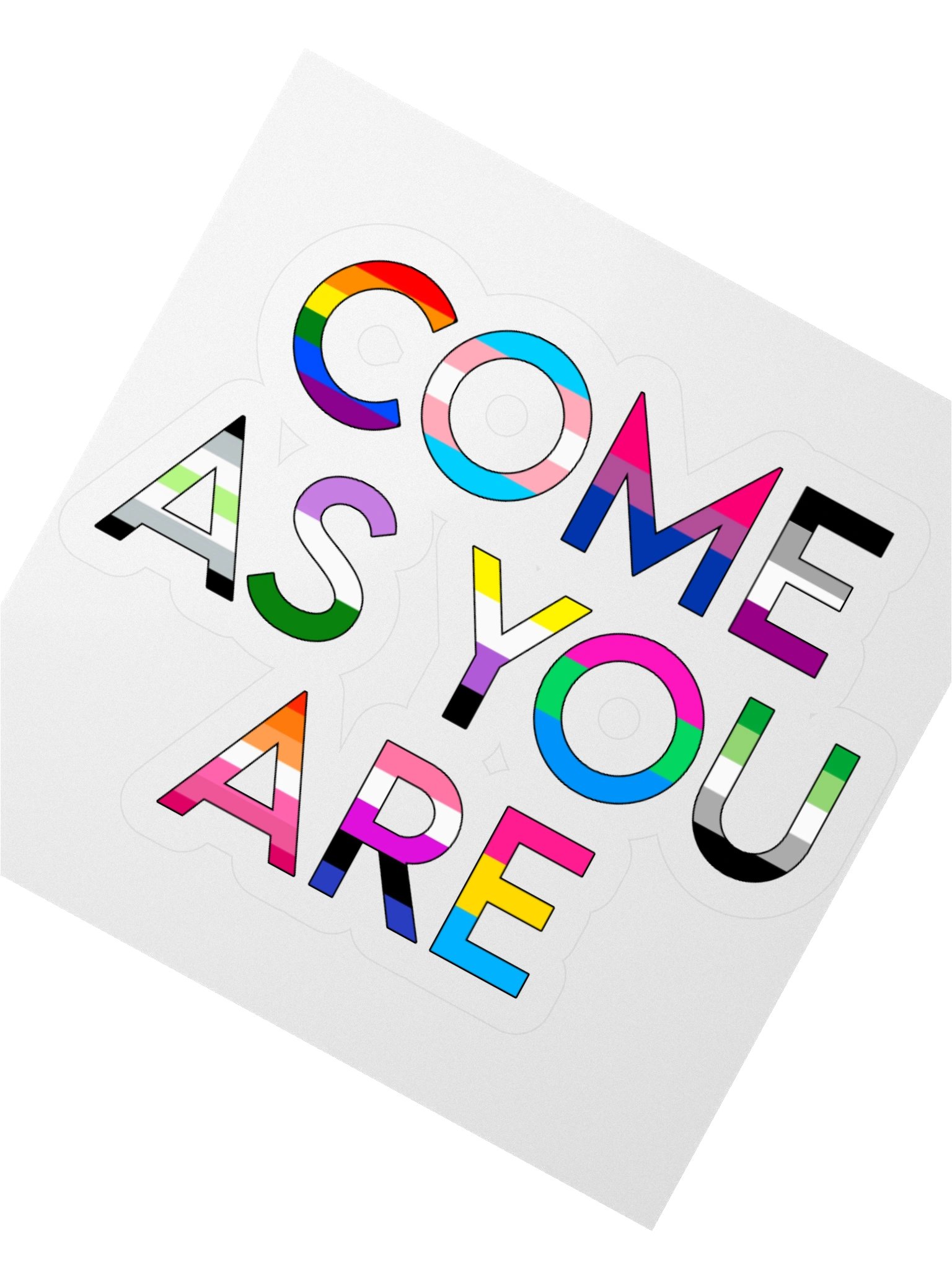Come As You Are sticker product image (4)