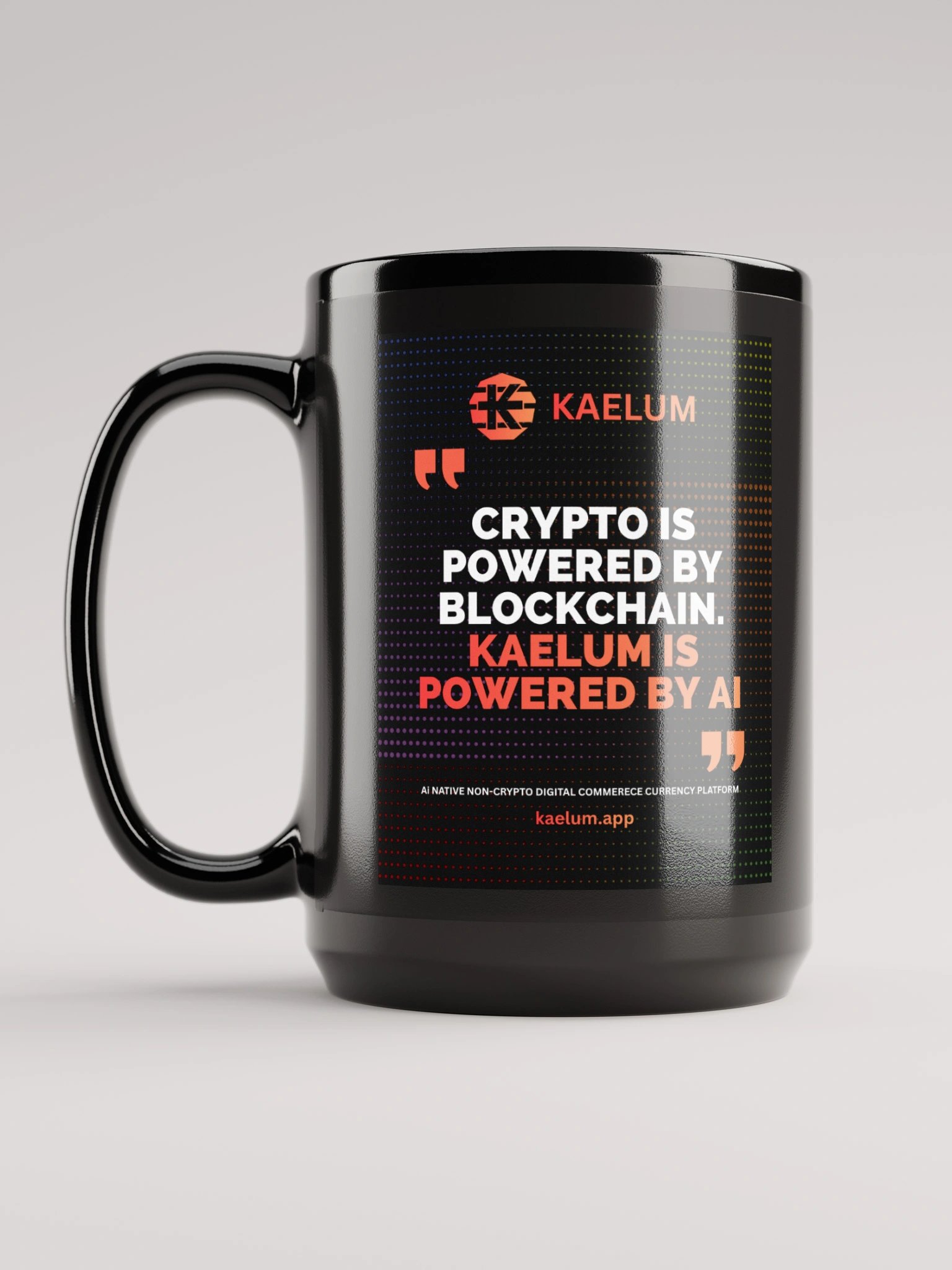 KAELUM - Gloss Black Mug product image (1)