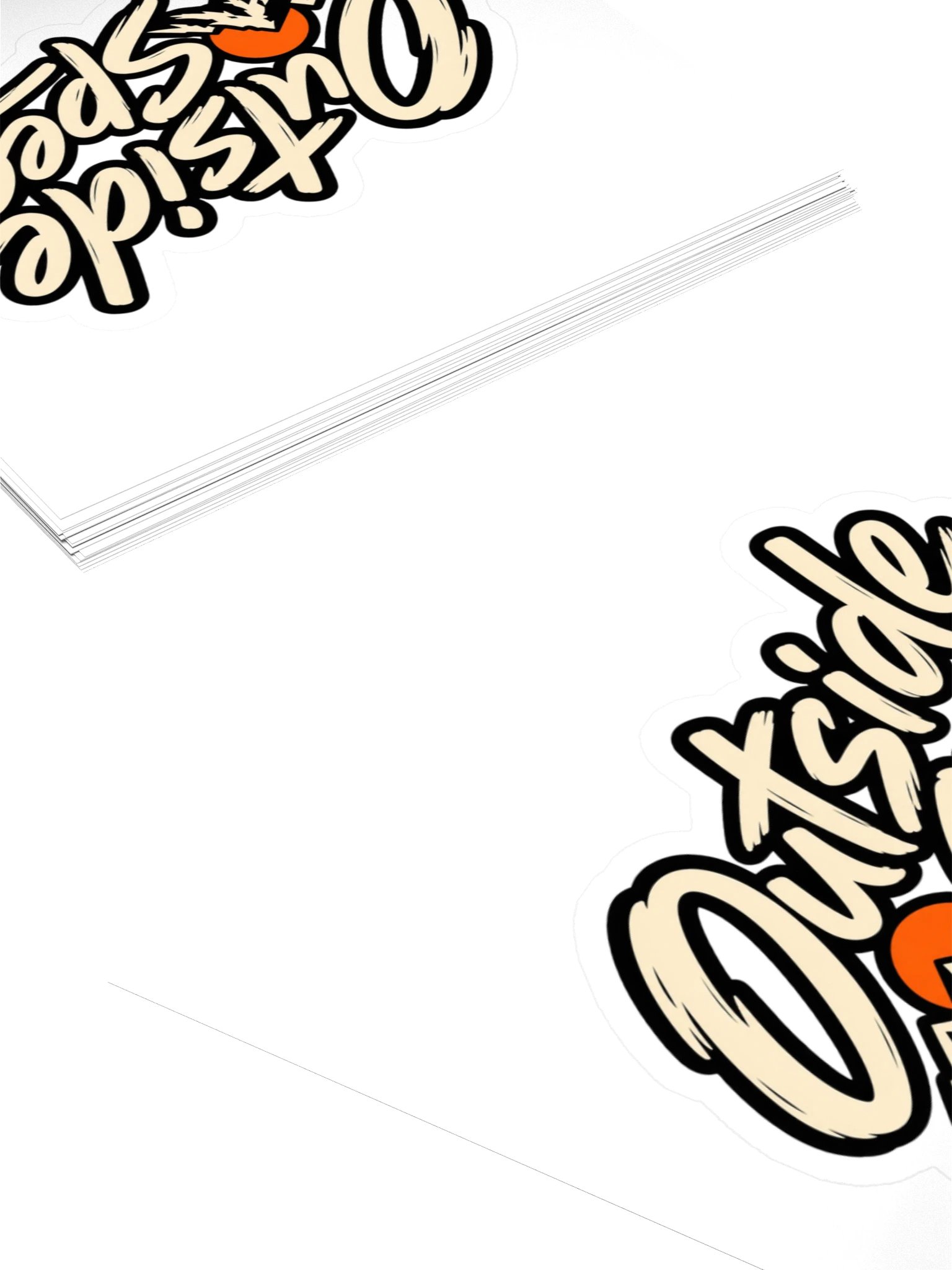 Outside Spec Kiss Cut Stickers product image (4)