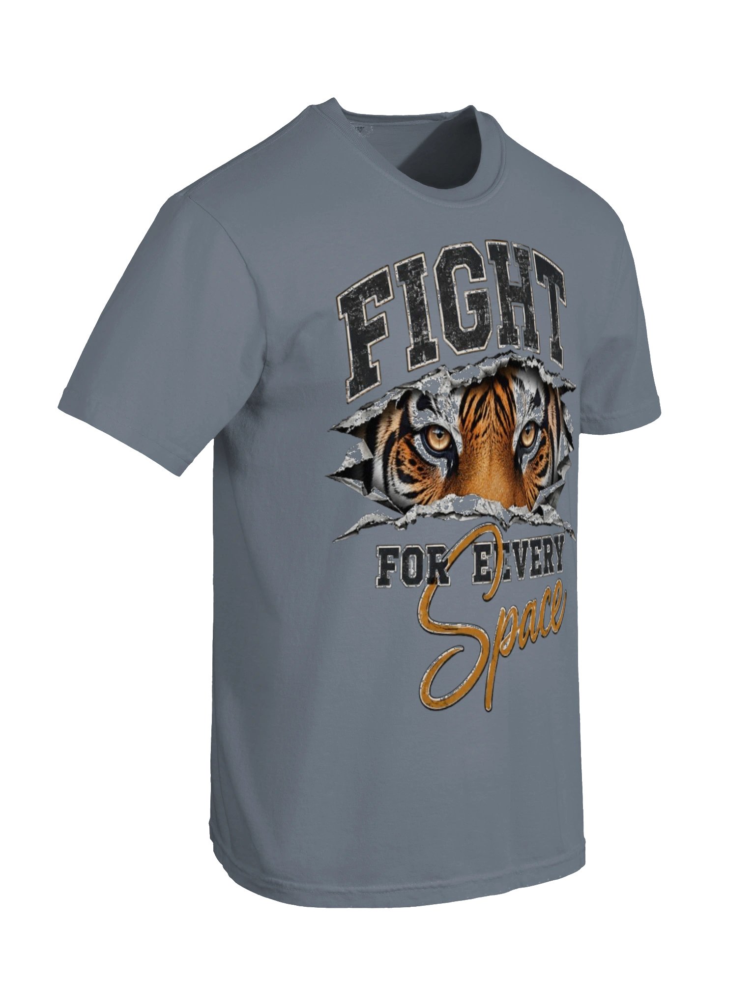 Fight For Every Space - Tiger Motivation T-Shirt product image (5)