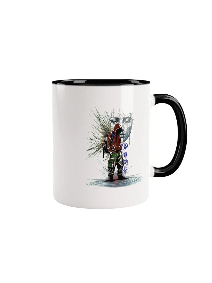 PTSD: Silent Struggle Ceramic Mug with Color Inside product image (2)