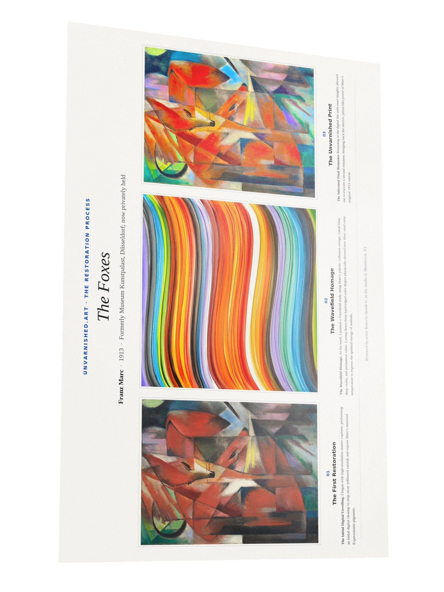The Foxes — Process Poster product image (3)