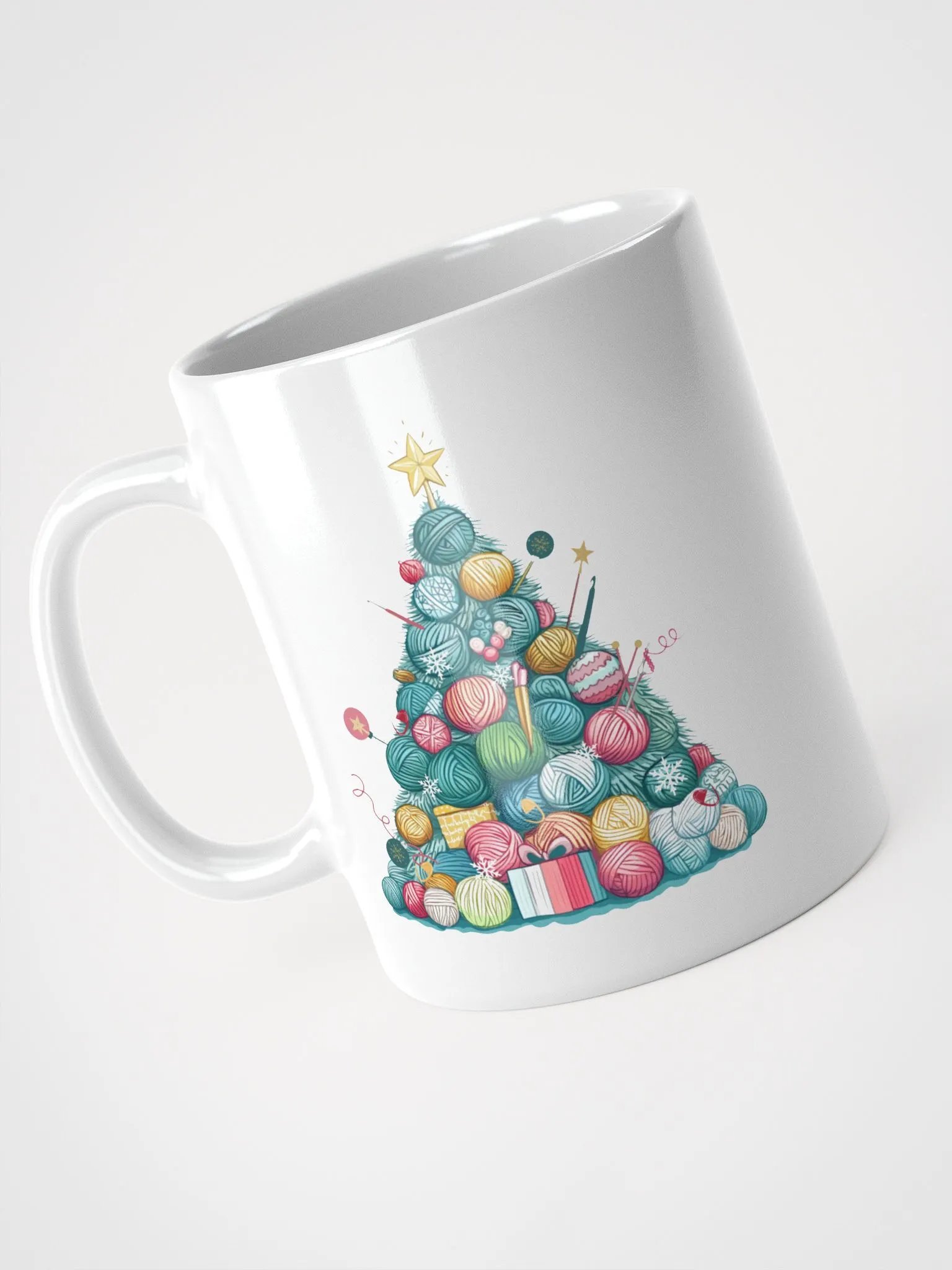 Yarn Christmas Tree Coffee Mug product image (9)