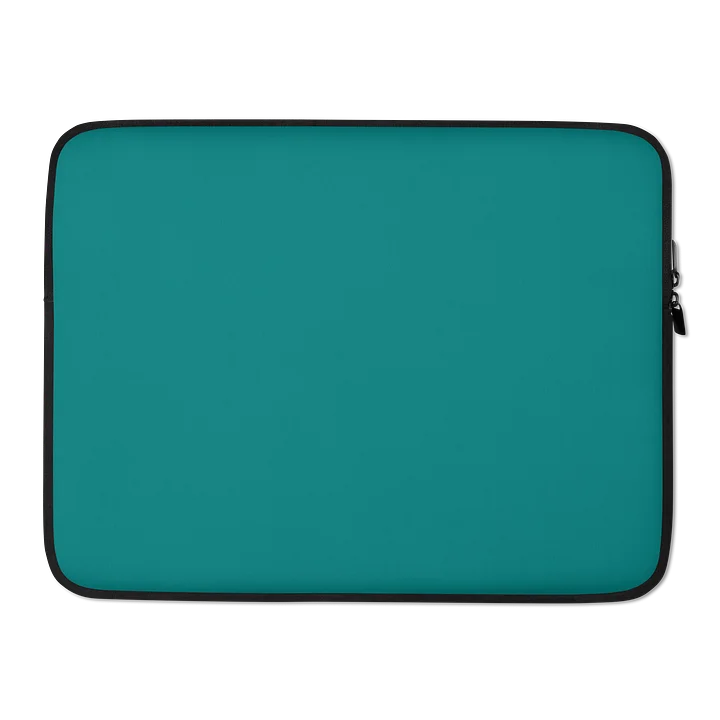 "#008080" Laptop Sleeve product image (2)