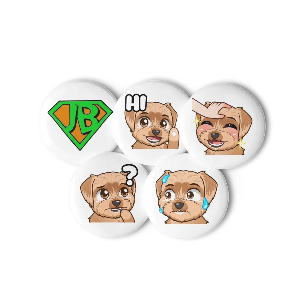 Elmo & JB Button Pins (5) product image (6)