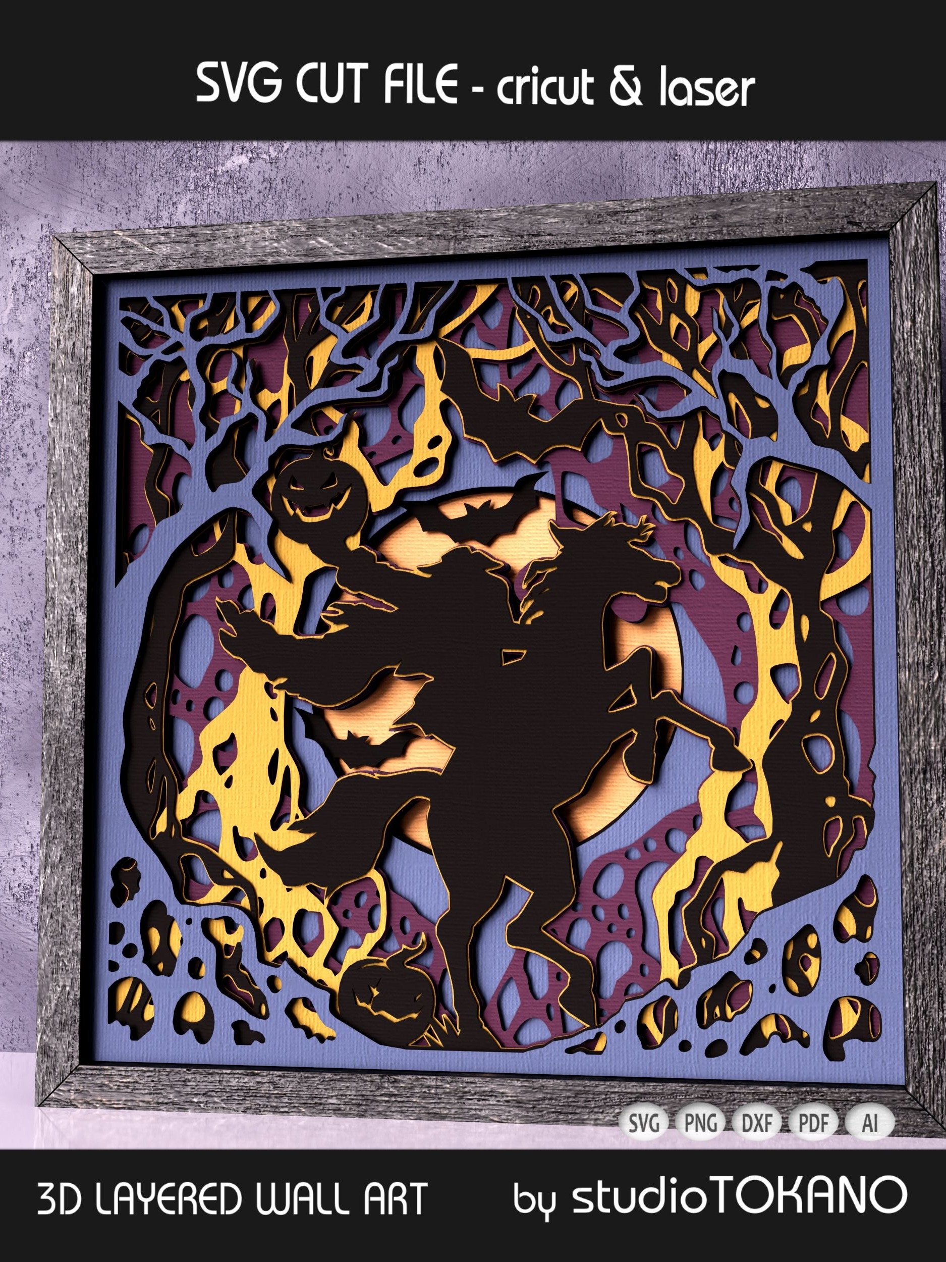 Headless Horseman Shadow Box product image (5)
