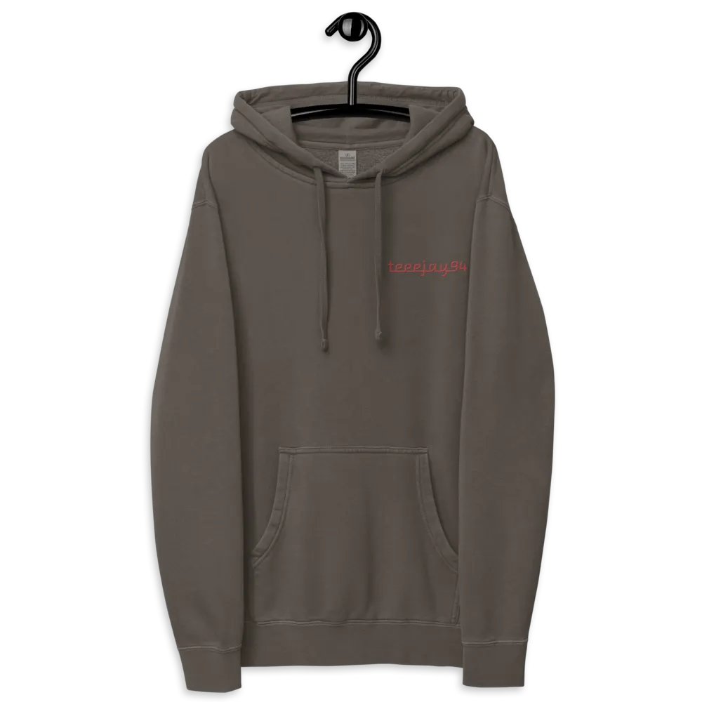TEEEJAY94 IND TR CO. HOODIE (DYED BLACK) product image (12)