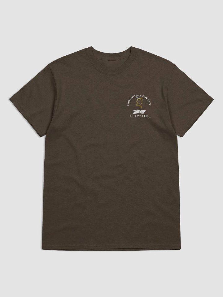 Looping On My Cutwater - T-Shirt - Dark Shirt w/White Logo product image (2)