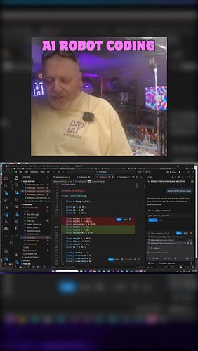 Coding a Robot with AI #robotics #ai #coding #microsoftmvp #ClipGPT #streamladder

Come see me on twitch; https://twitch.tv/h...