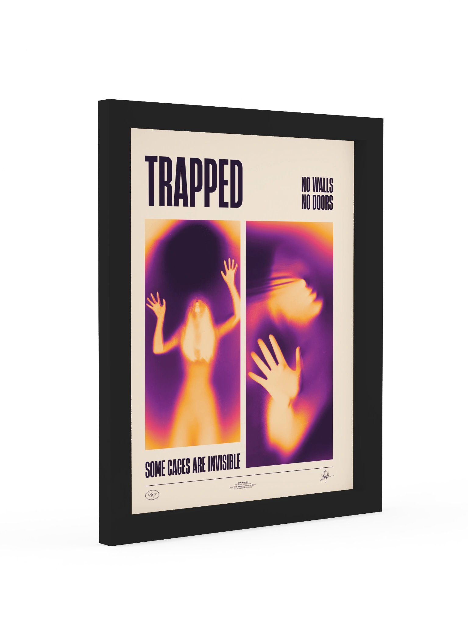 "TRAPPED" Framed Poster product image (10)