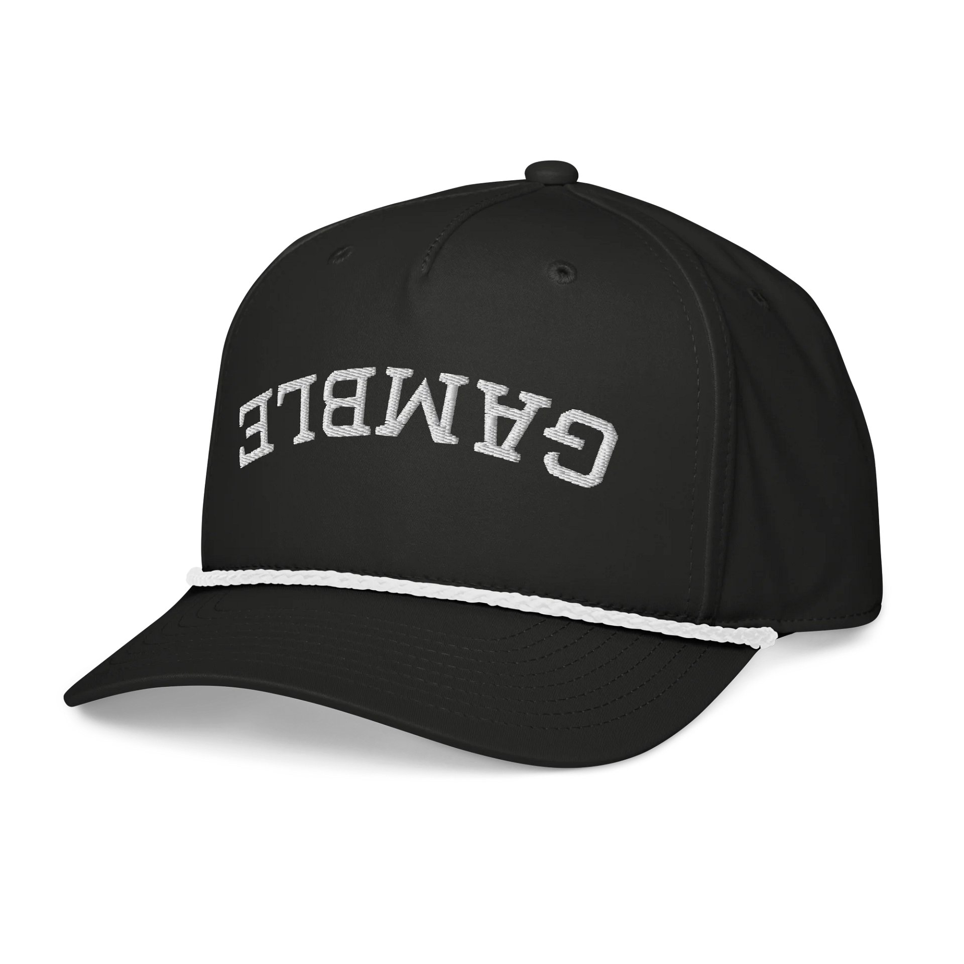 UPSIDE DOWN ROPE HAT - GAMBLE - BLACK product image (3)