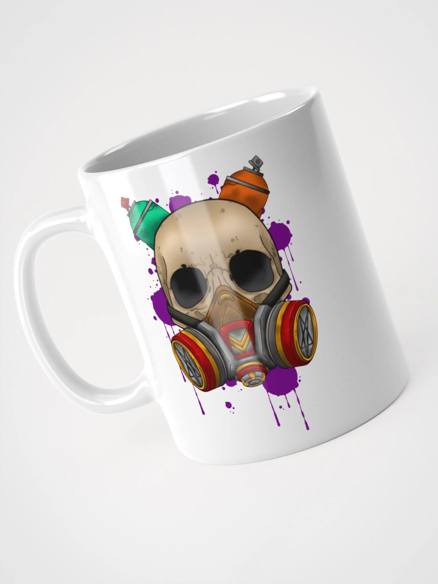 Graffiti Skull Mug product image (3)