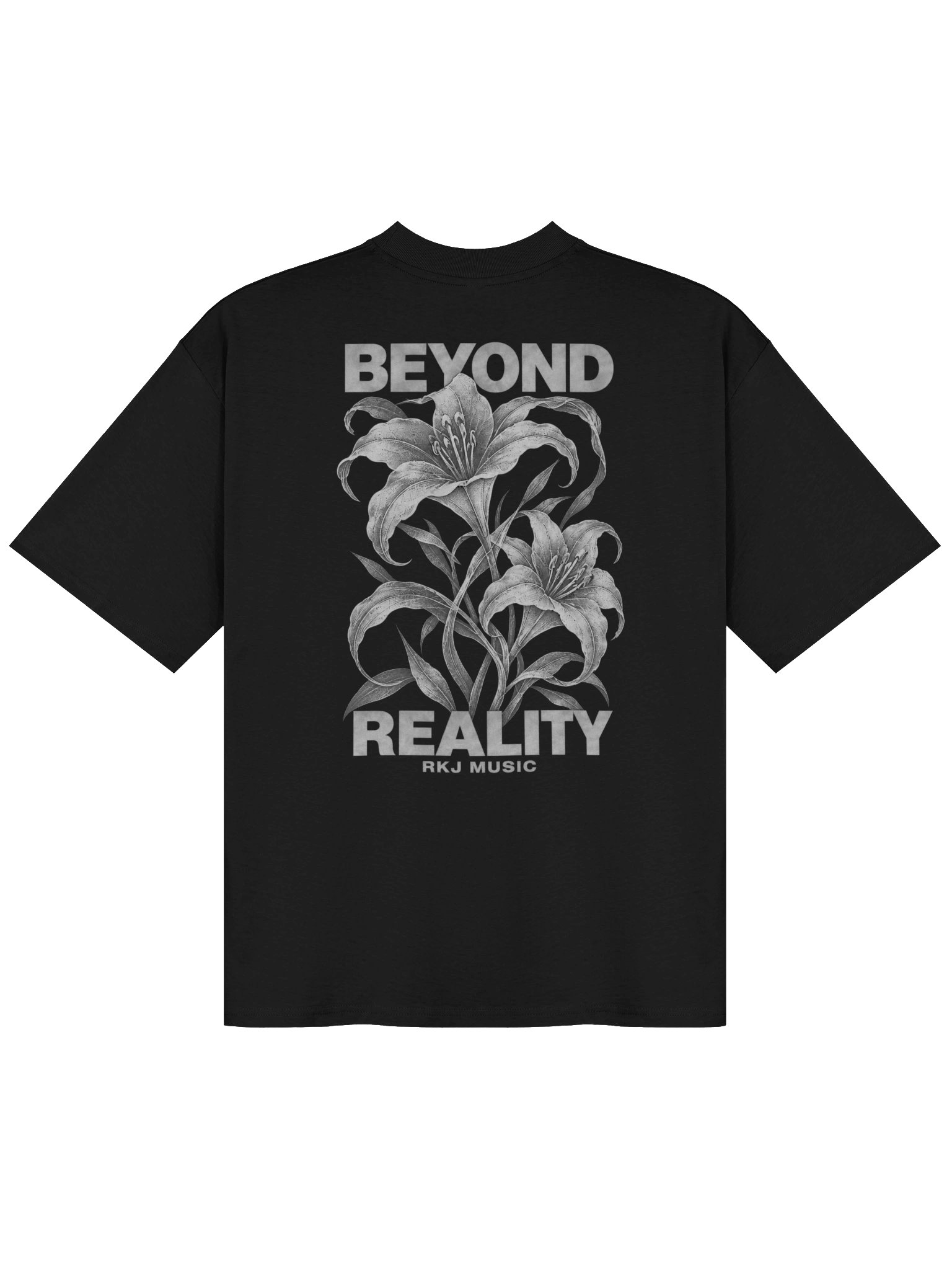 Midnight Bloom — Organic Oversized Tee product image (2)
