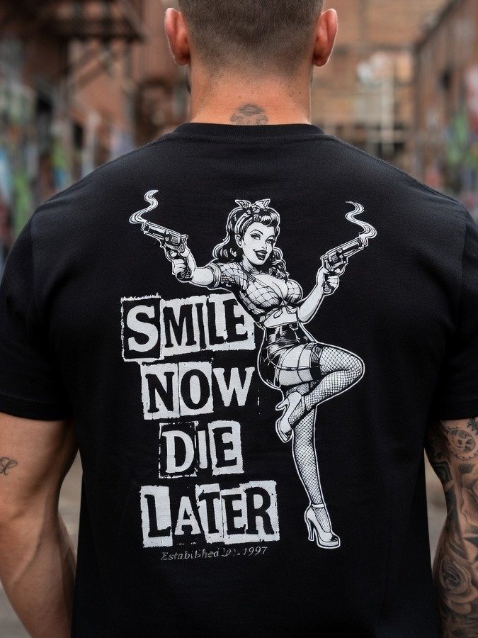Speedballz Pin Up Smile Now Die Later product image (2)