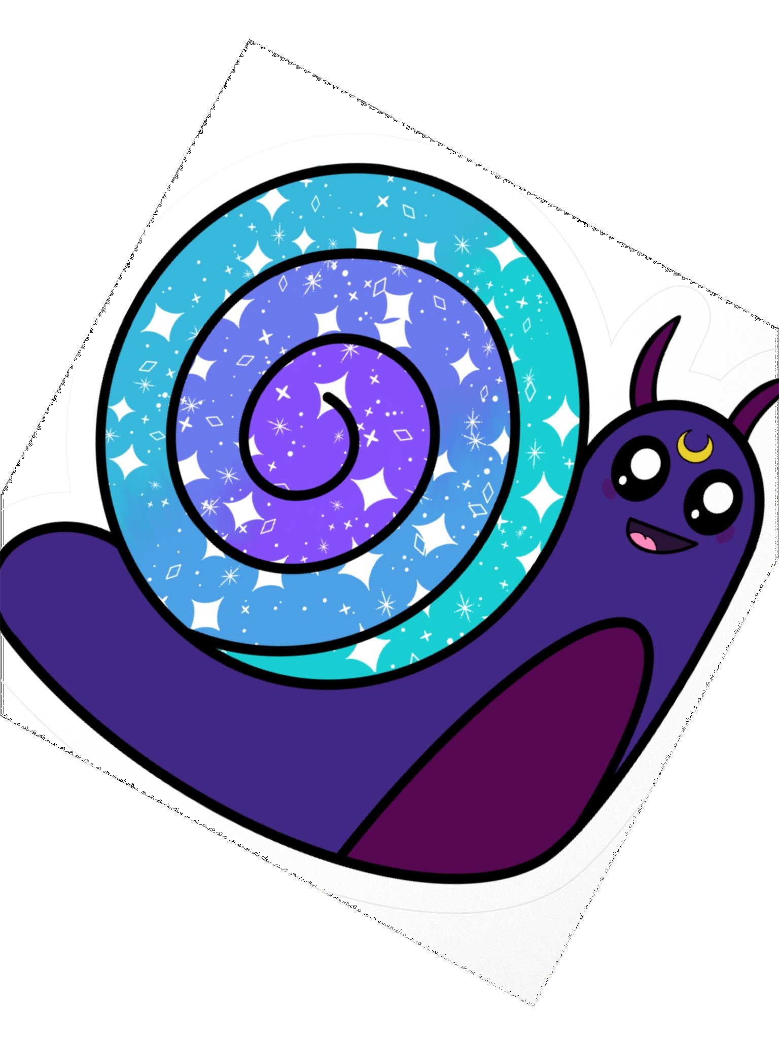 Snailor Moon Sticker product image (2)