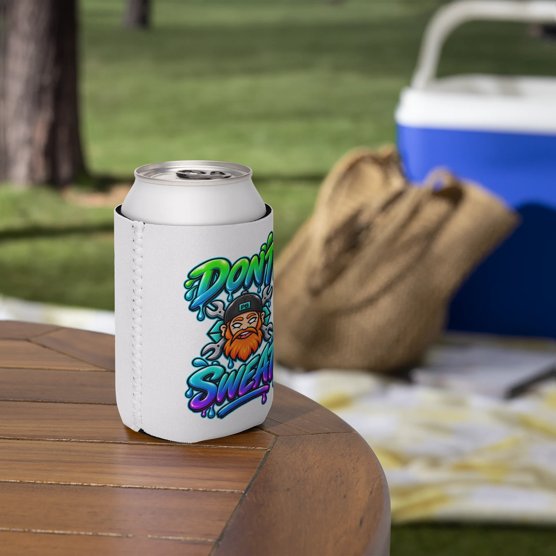 Don't Sweat Soft Koozie product image (5)