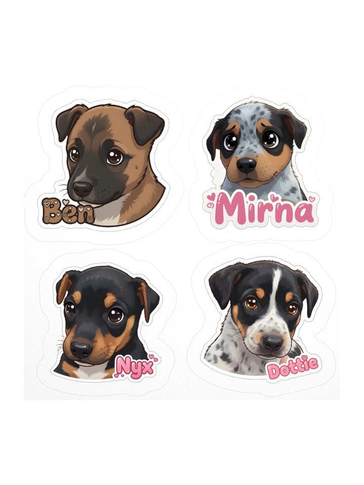 Foster Puppies Stickers product image (1)