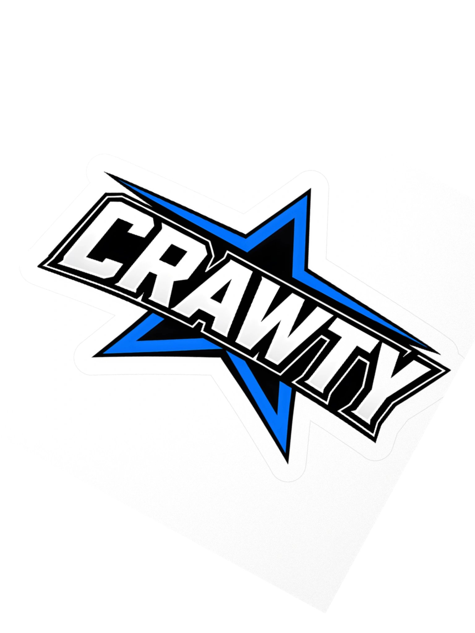 CRAWTY Logo Kiss Cut Sticker product image (2)