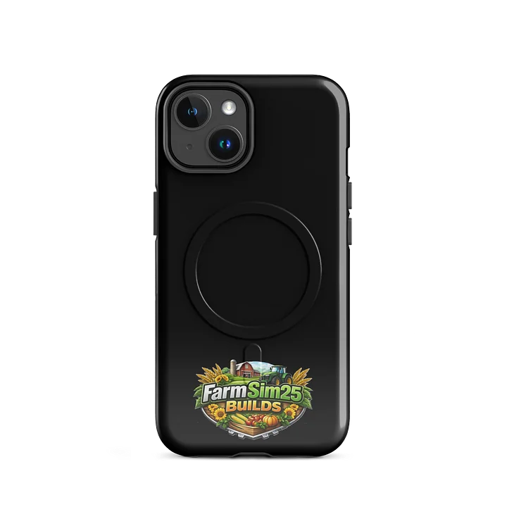FarmSim25Builds Harvest Logo Phone Case Black product image (17)