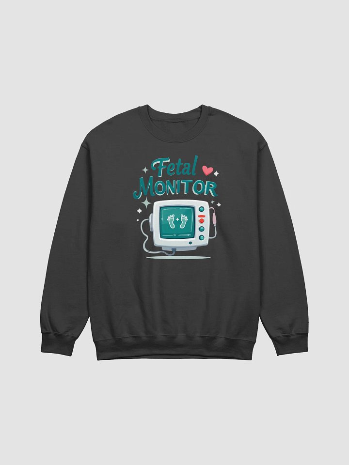 Heartbeat Monitor Footprint Sweatshirt product image (3)