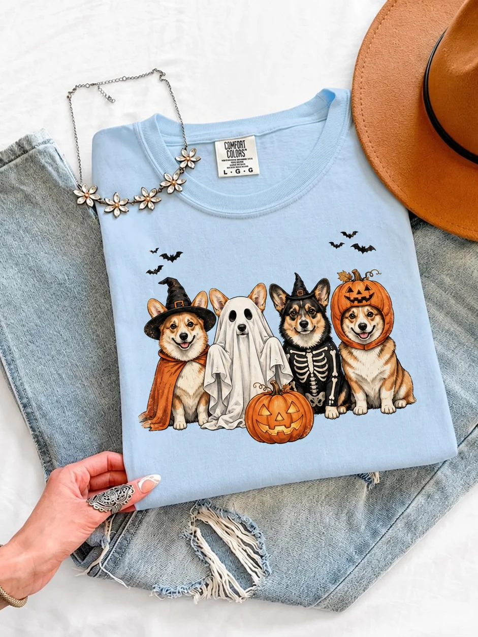 Halloween Dogs Costume Funny T-Shirt product image (148)