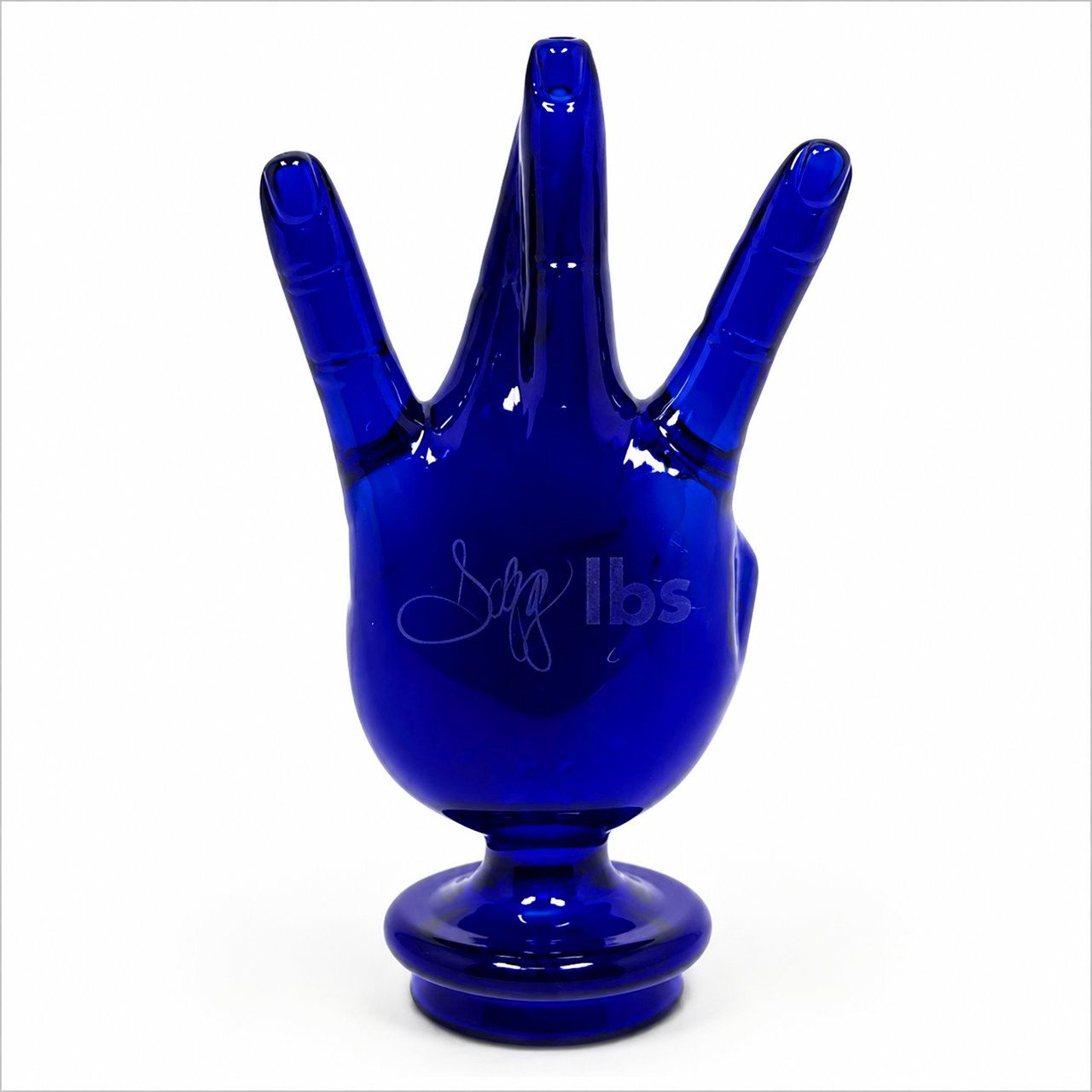 Snoop Dogg - West Side Puffco peak Dry Glass Attachment - Blue product image (3)