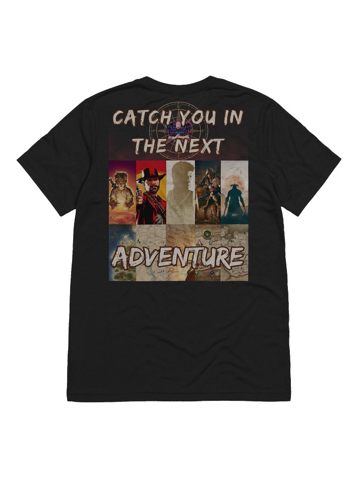 Gaming Adventure T-shirt (Back Design) product image (2)