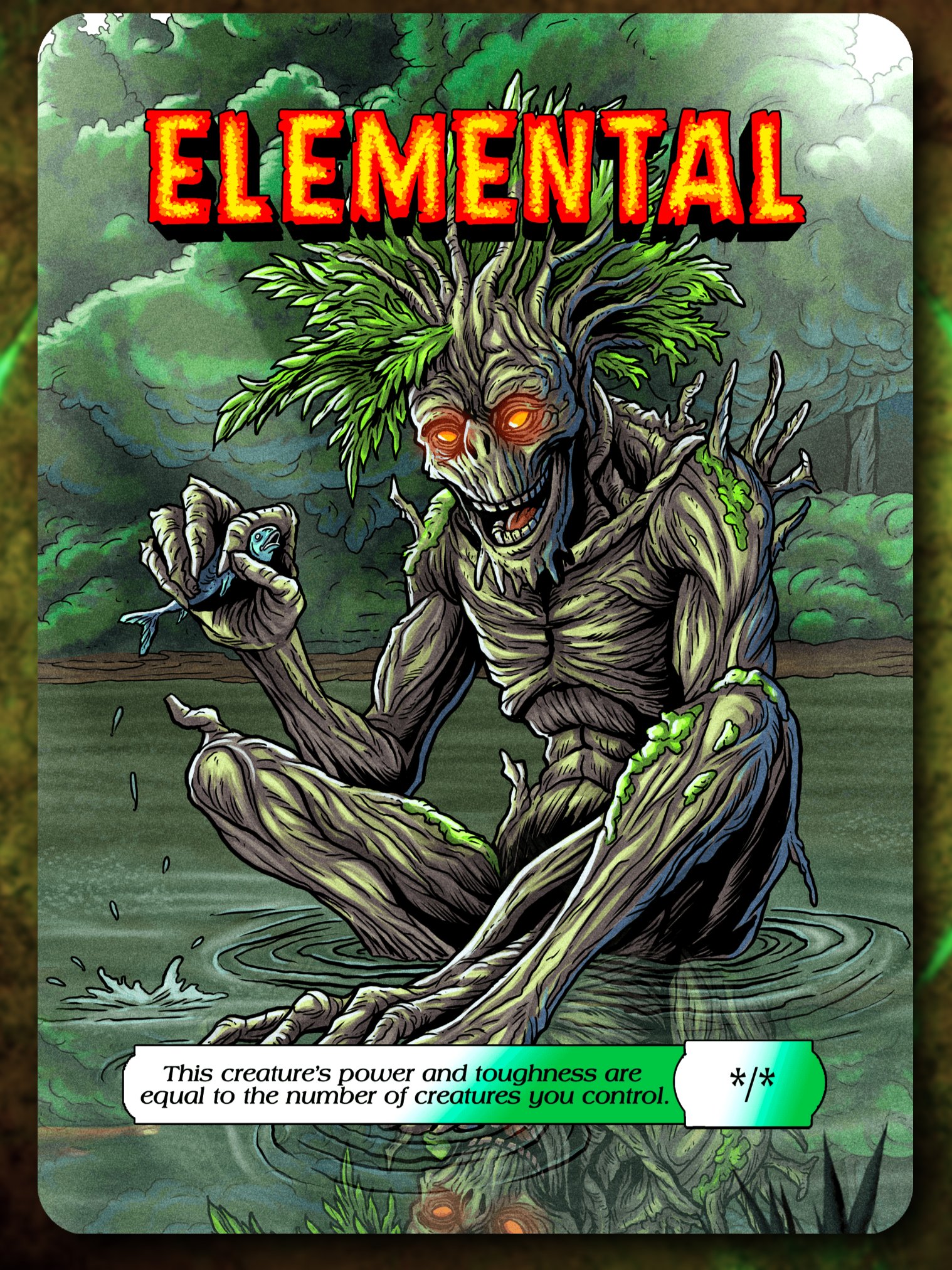 Elemental */* Full Art Token product image (1)