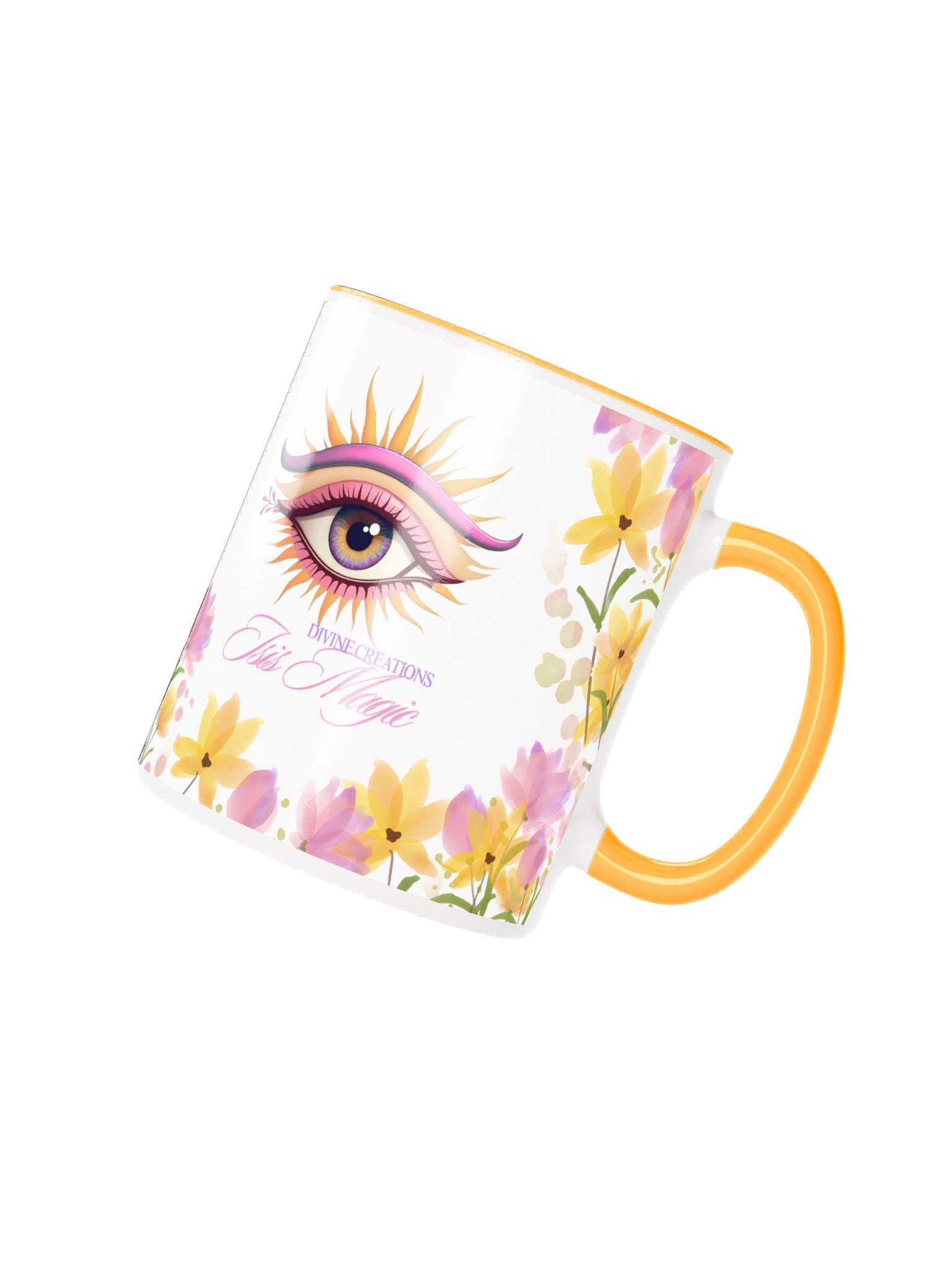 Mamá Guerrera — Pastel Floral Mug by Isis Magic product image (2)